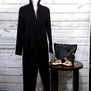 Vintage Black Jacket By Notations Co.